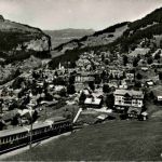 Wengen mit Bahn