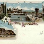 Gruss aus Rapperswil - Litho