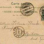 Gruss aus Rapperswil - Litho