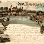 Gruss aus Rapperswil - Litho