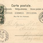 Gruss aus Rapperswil - Litho