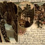 Gruss aus Bad Pfäfers - Litho