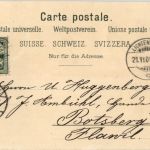 Gruss aus Wattwil - Litho