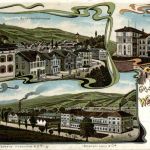 Gruss aus Wattwil - Litho