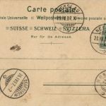 Gruss aus Wattwil - Litho