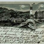 Gruss aus Wattwil - Litho