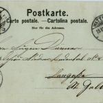 Gruss aus Wattwil - Litho