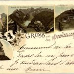 Gruss aus dem Appenzeller Land - Litho
