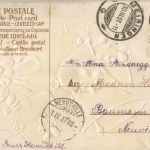 Gesegnete Ostern - Prägekarte