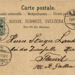 Gruss aus Zug - Litho