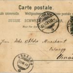 Gruss aus Wolfhalden - Litho