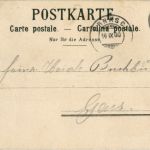 Gruss vom Rossfall - Litho