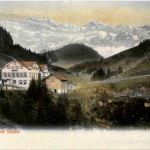 Rossfall mit Säntis