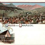 Gruss aus Urnäsch - Litho