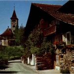 Dorfpartie in Brienz