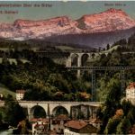 Bruggen - Eisenbahnbrücke über die Sitter