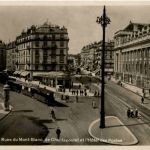 Geneve - Rues du Mont Blanc