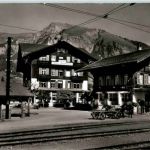 Lenk - Hotel Wildstrubel und Bahnhof
