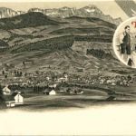 Gruss aus Appenzell - Litho