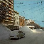 La Chaux de Fonds - Avenue Leopold Robert en hiver