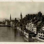 Zürich Partie an der Schipfe