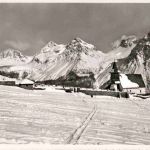Arosa - Skifeld mit Bergkirchli