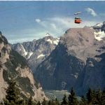 Luftseilbahn Kandersteg - Stock