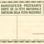Bundesfeier Postkarte 1913