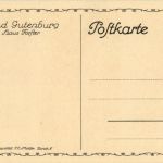 Bad Gutenburg - Künstlerkarte E. Anner