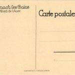 Schinznach Bad - Künstlerkarte E. Anner