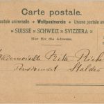 Gruss aus Basel - Litho