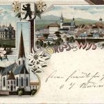 Gruss aus Wil - Litho