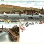 Gruss aus Zürich - Litho