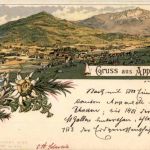 Gruss aus Appenzell - Litho