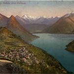 Monte Bre - Veduta verso Porlezza