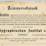 Monte Bre - Werbekarte - Polygraphisches Institiut Zürich