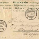 Amriswil - Kirchplatz - Prägekarte