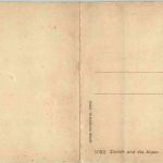 Zürich - Klappkarte