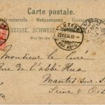 Gruss aus Luzern - Litho