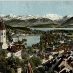 Thun und die Alpen