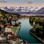 Thun und die Alpen