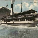 Vierwaldstättersee mit Dampfer