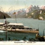 Vierwaldstättersee mit Dampfer Uri