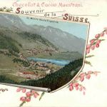 St. Moritz - Chocolat Maestrani - Litho