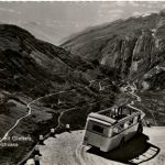 Furkastrasse mit Postbus