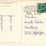 Lausanne - Exposition suisee 1964