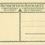 Bundesfeier Postkarte 1910