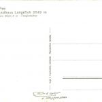 Saas Fee - Berggasthaus Langefluh