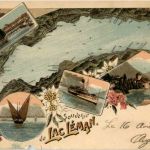 Souvenir du Lac Leman - Litho