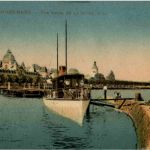 Evian les Bains - Vue prise de la Jetee